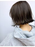 アゴラインボブスタイル/外ハネボブ/くびれヘアー/髪質改善