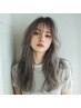 【艶ブリーチ】似合わせカット+ダメージ軽減ダブルカラー￥18700→￥13585