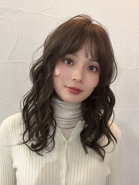 メゾンアクア 表参道(Maison ACQUA) ミディアムパーマデジタルパーマ韓国ボブパーマ表参道ボブパーマ