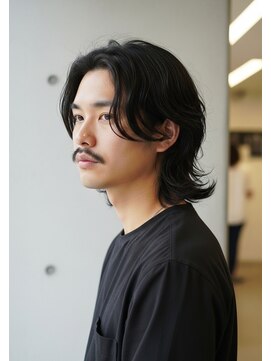 ロンドプランタン 恵比寿(Lond Printemps) ★メンズミディアム/センターパートウルフ