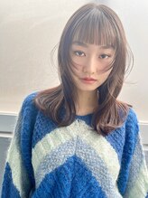 ノースイースト 阿佐ヶ谷店(north east)&nbsp;フェイスレイヤー/ミディアム/オン眉カット