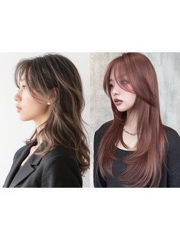 最新ケアブリーチやハーフブリーチで大人ハイトーン♪派手すぎない透明感カラーで色落ちもキレイ♪