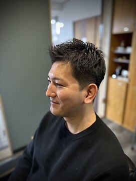 メンズカット　新潟　ビジネスマン　シェービング　新潟市床屋