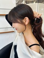 アリスバイアフロート 自由が丘(ALICe by AFLOAT) 顔周りレイヤー/おくれ毛カット/前髪カット