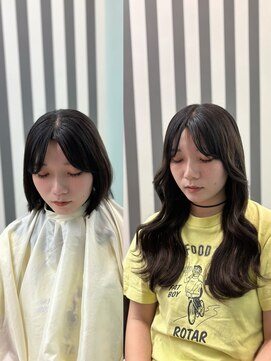 ルフレ 新宿本店1st(Reflet) 【プルエクステダイヤモンド110本】