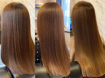 カミケンパセオ(kamiken.paseo)の写真/”髪質改善極上美髪ヘアエステ”で叶う圧倒的な艶と手触り♪年齢と共に出てくる悩みを解消し理想のヘアへ◎