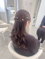 ブラン(Blanc) ハーフアップ