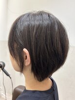 サロウィン 名古屋本山店(SALOWIN)&nbsp;ショートボブのナチュラルストレート/HIDE