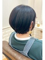 ナオシ トレス 富雄店(nao*c tres)&nbsp;丸みショートボブ【奈良市】