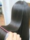 ウフヘアー(ufu hair)の写真/自然にまっすぐは当たり前。 ufu hair は髪質改善コースで手触り・ダメージレスにこだわります。