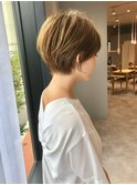 えりあしすっきりショートボブ