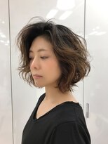 ピュアソウル(Pure Soul)&nbsp;N.Y.ドライカット★大人女性に人気のふんわりカールボブ[渋谷]