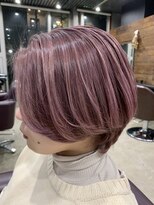 ローレンアンドパレード 並木坂店(Lauren&Parade) ピンクエモージュ×ショートボブ