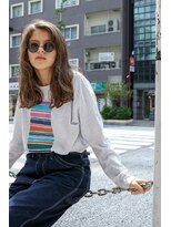 モーニン(Moanin')&nbsp;透けベージュ×ルーズウェーブ《Kaoru》