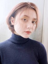 アルバム 銀座(ALBUM GINZA)&nbsp;くせ毛をいかしたショート_ホワイトアッシュ_28332