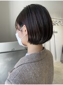 シンプルショートボブ