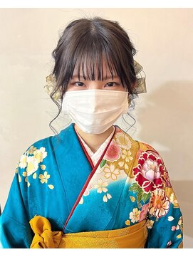 ラトリエコンタン(L´atelier Content) 編み込みアレンジで絶壁解消