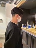 前下がりのショートスタイル