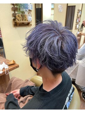 ヘアーアンドメイク サワ 天神店(Sawa) ディープアメジスト