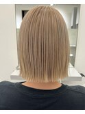 ”Sakabe "切りっぱなしベージュ