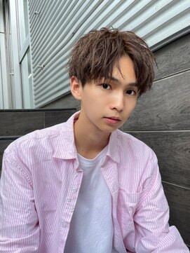 ツーダブルバイフィフス 西梅田店(WW.. by fifth) ツイストスパイラルパーマメンズパーマツイストパーマウルフ梅田