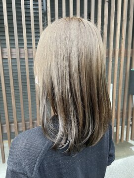 かんざし アッシュグレージュ