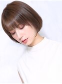 大人可愛い小顔丸みショート髪質改善 A5