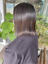 ダブル(W)&nbsp;【hair salon W】グレージュボブ