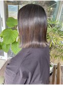 【hair salon W】グレージュボブ