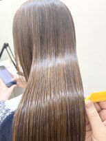 イレス 札幌駅前(IRESU)&nbsp;ドレスヘア/ショコラアッシュ/縮毛機正・ストレート/波巻き