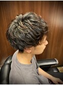 マッシュ×ニュアンスパーマ