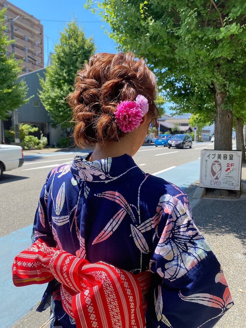 新潟/浴衣ヘア/ヘアセット】ヘアセットが人気：L183926061｜オアズ