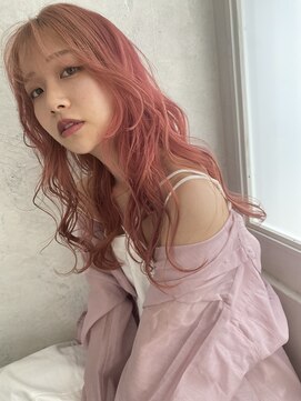 アヴァンス アリオ鳳店(AVANCE) ダブルカラーピンク×レイヤーカット