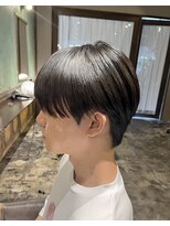 アドール(ADOR)&nbsp;#シースルーマッシュ#韓国メンズヘア#ダウンパーマ