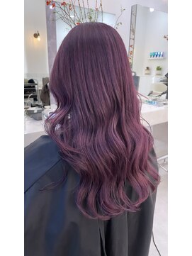 アオ 甲府本店(AO) AO hair ディープラベンダーパープル
