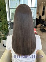 リアンヘアデザイン(Lian hair design) ブリーチなしでつくる透明感イルミナカラー/暗髪/艶髪/20代30代