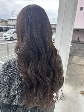 カノエ 山口矢原店(canoe) 艶髪グレージュ