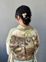 クロード モネ 吉祥寺店(Claude MONET)&nbsp;〈内　夢来〉パーティーにもオススメ♪ゆるふわシニオン◯