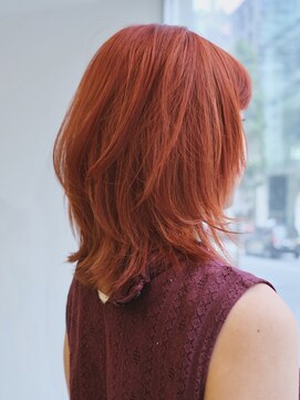 ビュートリアム265(BEAUTRIUM 265) ◆ウルフレイヤー/レイヤーカット/ウルフカット/オレンジカラー