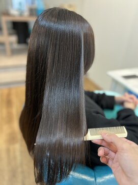 アメイズトーキョー 札幌大通(Amaz! tokyo) 小顔ネビージュワンレン/縮毛矯正/髪質改善/ツヤ髪/くせ毛