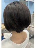 冬にオススメ★グラデーションボブ＆ダークモカブラウン