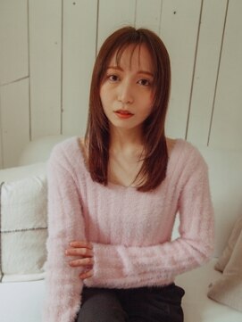 アエタ 岡崎店(Aeta) ミディアムレイヤースタイル