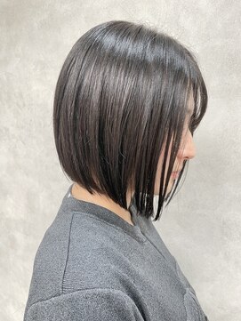 ルノン シェリー(LUNON cheliy) グレージュ/ナチュラルカラー/暗髪/ミルクティ/ボブ