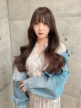 ロンドメリア 天神大名店(Lond Melia) ★メルティカラーフェミニンロング似合わせカットミディア厶★★