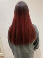 アース 水沢店(HAIR&MAKE EARTH) プレミアムストレートアンブレラカラー