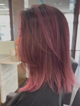 ミーツ 牧港店(mits) ★ロブ×バレイヤージュ★