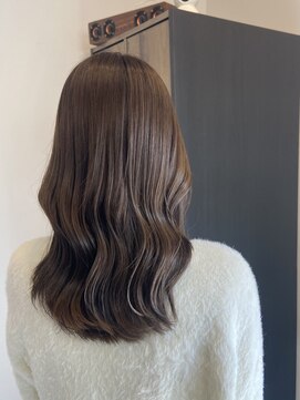 カルムヘアー(Calme hair) 柔らかベージュカラー