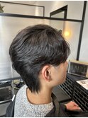 毛流れパーマ