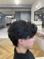 アレス バイ シカ 神戸三宮元町店(ALLES by Cica)&nbsp;強めのニュアンスパーマ