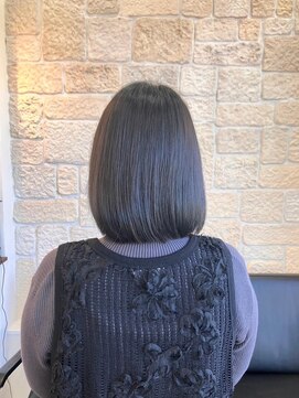 ヴァン カウンシル 川口店(VAN COUNCIL) ネイビーグレーカラー【東川口　美容室】